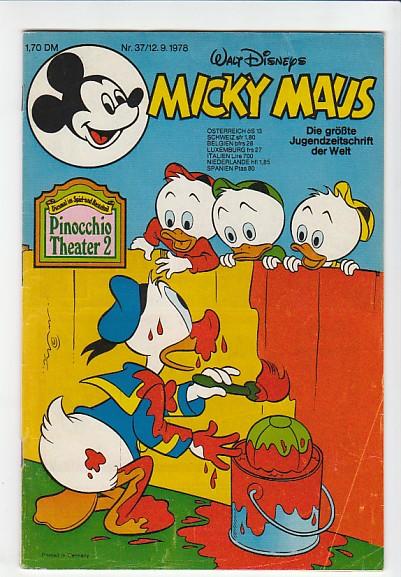 Micky Maus 1978: Nr. 37: