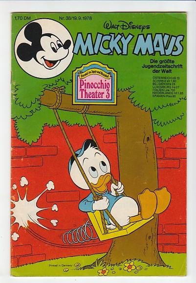 Micky Maus 1978: Nr. 38:
