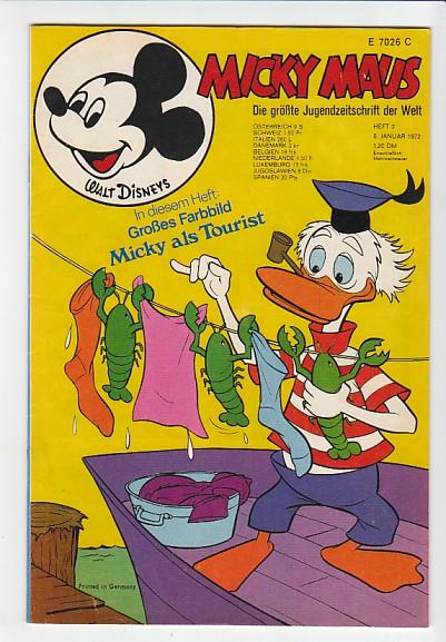 Micky Maus 1972: Nr. 2:
