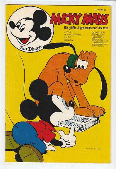 Micky Maus 1972: Nr. 47: