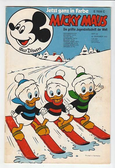 Micky Maus 1972: Nr. 53: