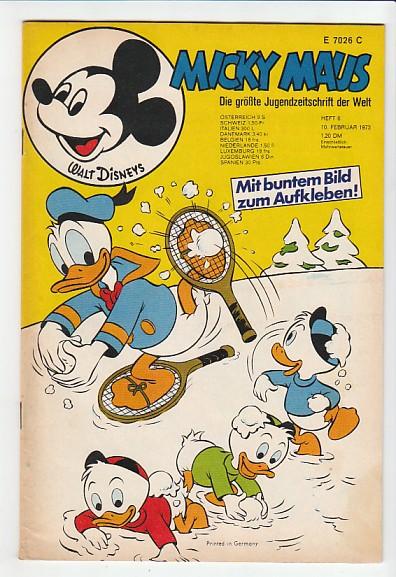 Micky Maus 1973: Nr. 6: