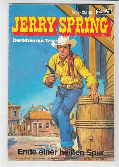Jerry Spring 13: Ende einer heißen Spur (1. Auflage)