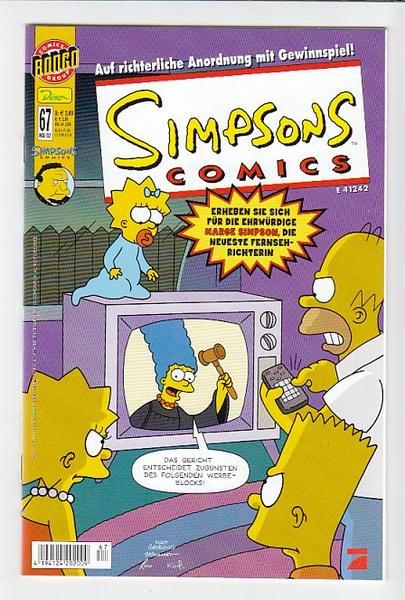 Simpsons Comics 67: