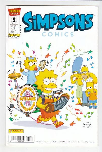 Simpsons Comics 191:
