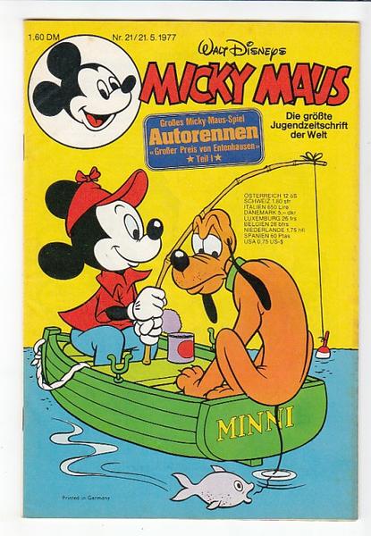 Micky Maus 1977: Nr. 21: