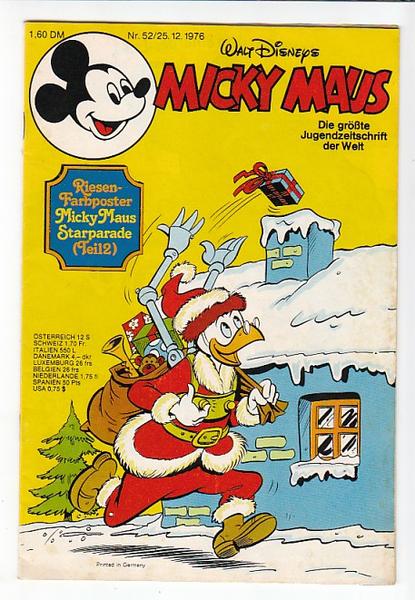 Micky Maus 1976: Nr. 52: