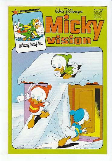 Mickyvision 1981: Nr. 1: