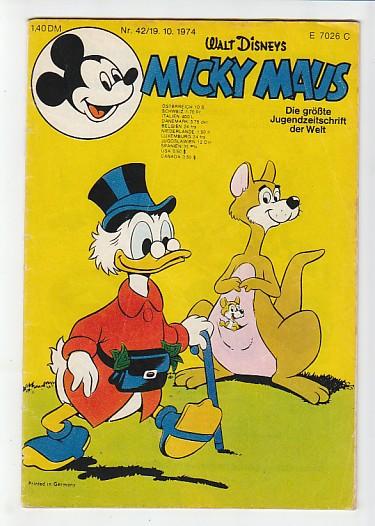 Micky Maus 1974: Nr. 42: