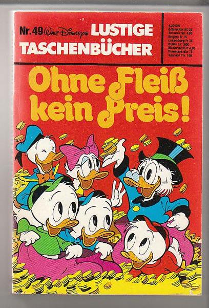 Walt Disneys Lustige Taschenbücher 49: Ohne Fleiß kein Preis (1. Auflage) (LTB)