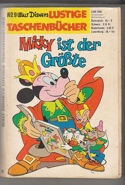 Walt Disneys Lustige Taschenbücher 9: Micky ist der Größte (1. Auflage) (LTB)