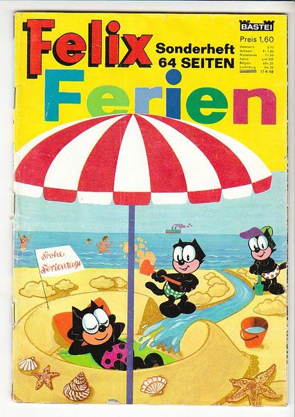 Felix Sonderheft: 1968: Sonderheft Ferien