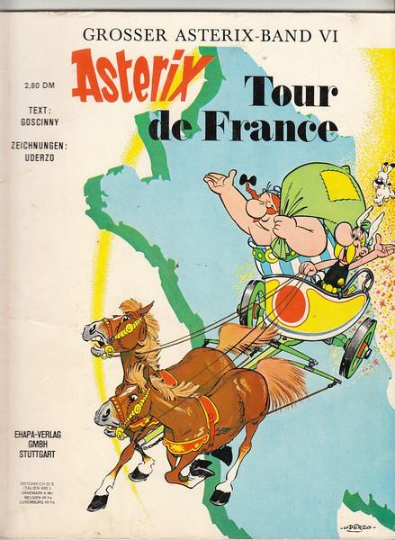 Asterix 6: Tour de France (1. Auflage, Softcover)