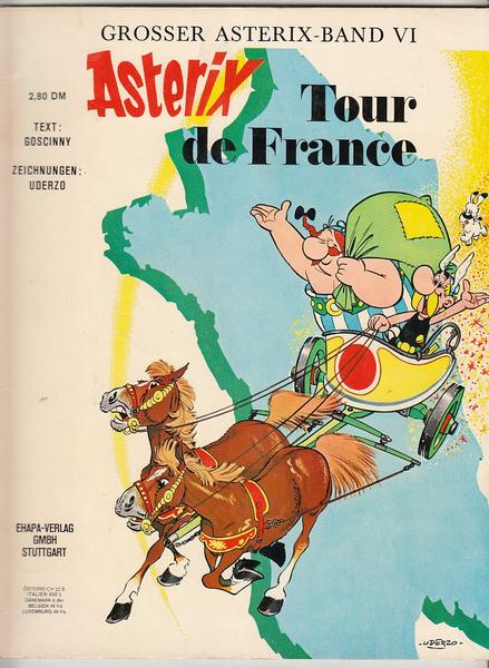 Asterix 6: Tour de France (1. Auflage, Softcover)