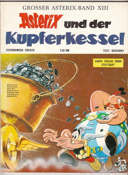 Asterix 13: Asterix und der Kupferkessel (1. Auflage, Softcover)