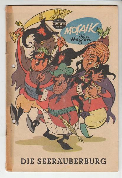 Mosaik 105: Die Seeräuberburg (August 1965)
