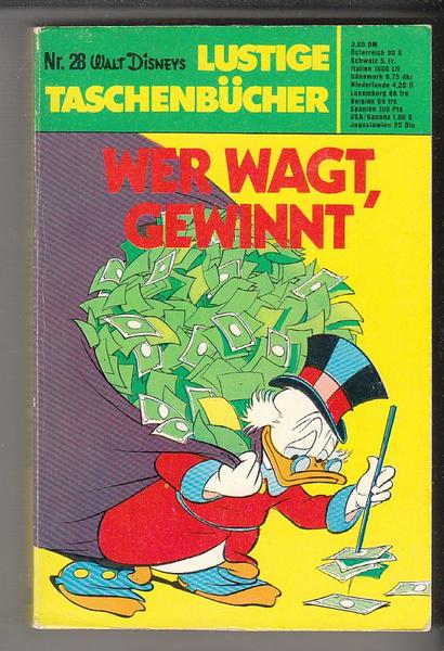 Walt Disneys Lustige Taschenbücher 28: Wer wagt, gewinnt (1. Auflage) (LTB)