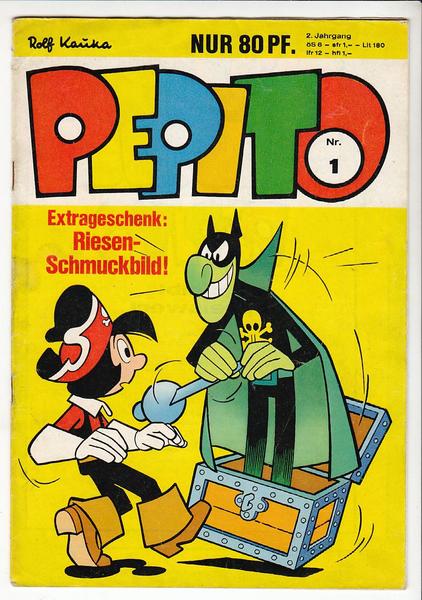 Pepito: 1973 (2. Jahrgang): Nr. 1