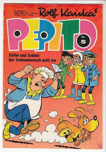 Pepito: 1974 (3. Jahrgang): Nr. 5