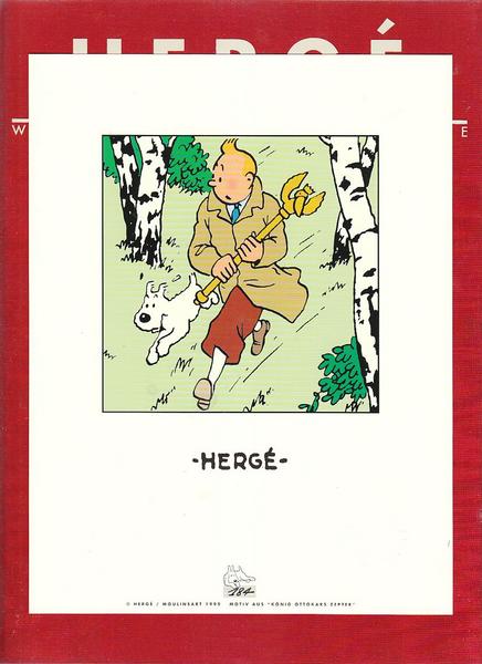 Hergé Werkausgabe 6: Vorzugsausgabe