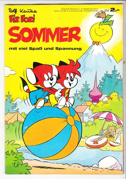 Fix und Foxi Sonderheft 1971: Sommer