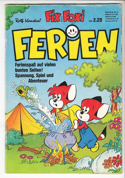 Fix und Foxi Sonderheft 1974: Ferien