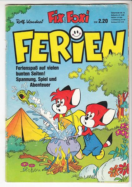 Fix und Foxi Sonderheft 1974: Ferien