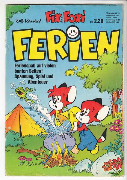 Fix und Foxi Sonderheft 1974: Ferien