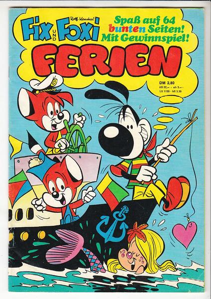 Fix und Foxi Sonderheft 1977: Ferien