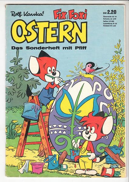 Fix und Foxi Sonderheft 1974: Ostern - Das Sonderheft mit Pfiff