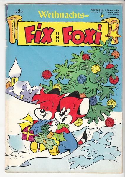 Fix und Foxi Sonderheft 1973: Weihnachts-Fix und Foxi