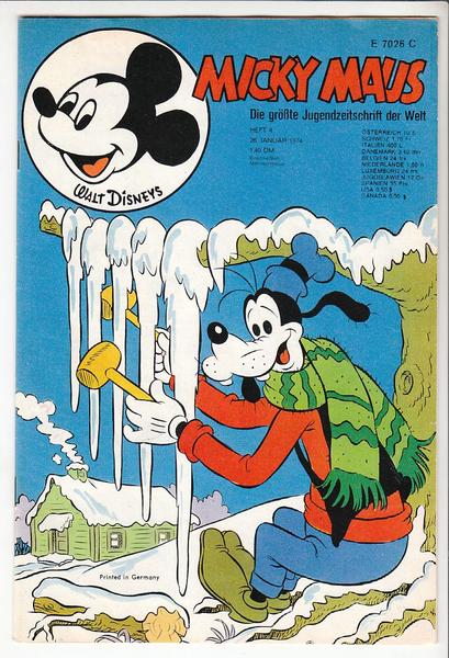 Micky Maus 1974: Nr. 4: