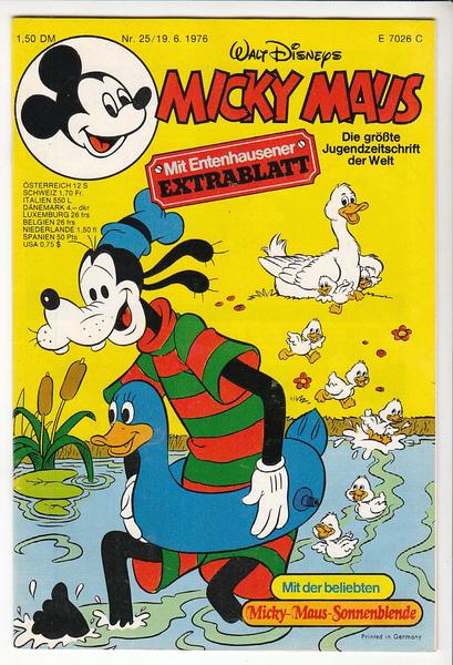 Micky Maus 1976: Nr. 25: