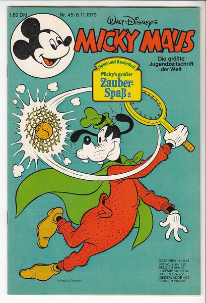 Micky Maus 1979: Nr. 45: