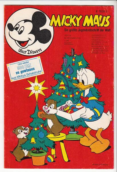 Micky Maus 1970: Nr. 52: