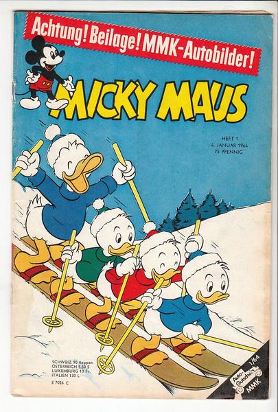 Micky Maus 1964: Nr. 1:
