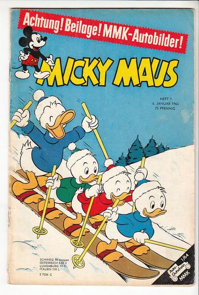 Micky Maus 1964: Nr. 1: