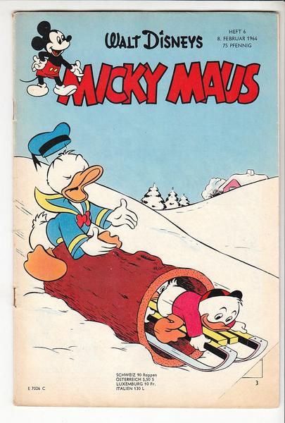 Micky Maus 1964: Nr. 6: