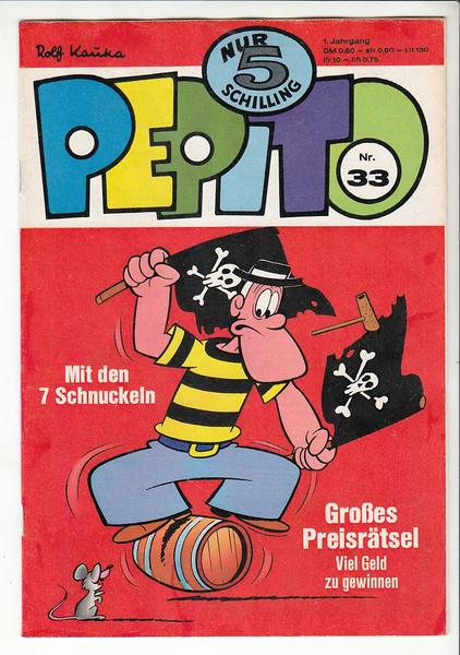 Pepito: 1972 (1. Jahrgang): Nr. 33