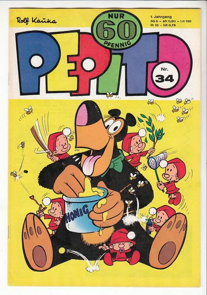 Pepito: 1972 (1. Jahrgang): Nr. 34
