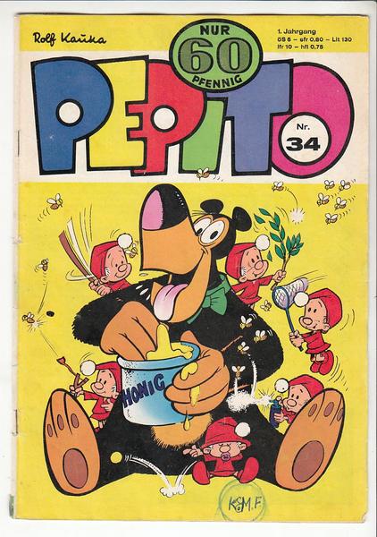 Pepito: 1972 (1. Jahrgang): Nr. 34