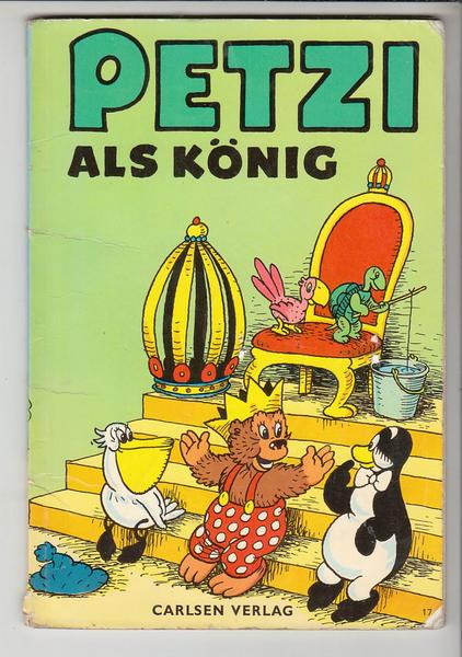 Petzi 17: Petzi als König (höhere Auflagen)