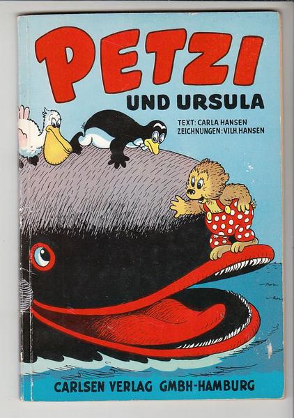 Petzi 2: Petzi und Ursula (höhere Auflagen, Hochformat)