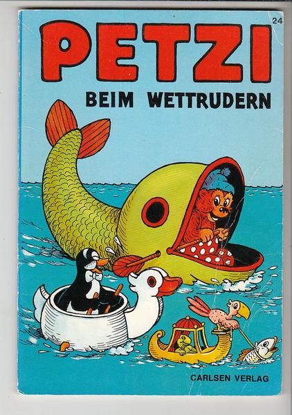 Petzi 24: Petzi beim Wettrudern (höhere Auflagen)