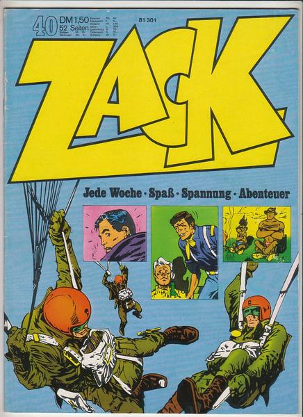 Zack 1972: Nr. 40: