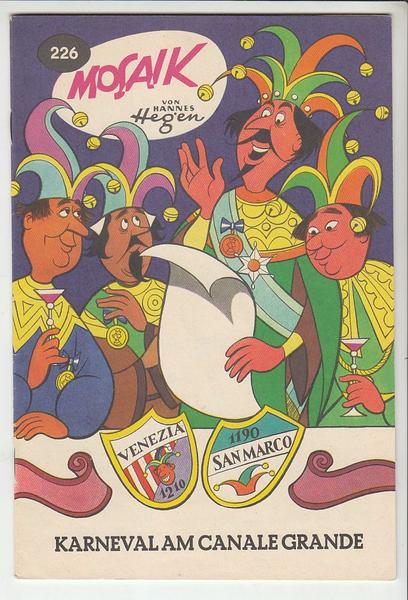 Mosaik 226: Karneval am Canale Grande