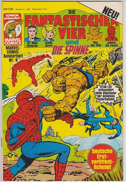 Marvel Comic-Sonderheft 6: Die fantastischen Vier / Die Spinne