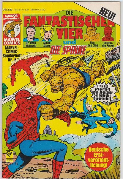 Marvel Comic-Sonderheft 6: Die fantastischen Vier / Die Spinne