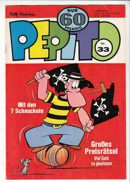 Pepito: 1972 (1. Jahrgang): Nr. 33