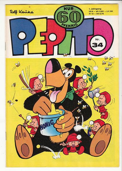 Pepito: 1972 (1. Jahrgang): Nr. 34